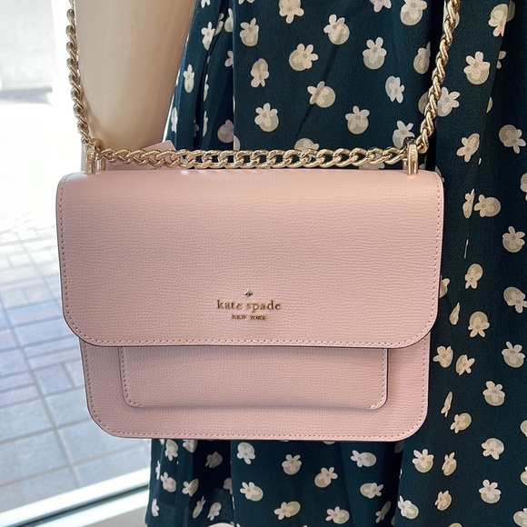 Kate Spade Remi Flap Chain Crossbody lilac moon - Picture 12 of 16